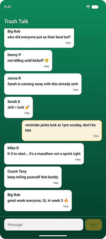 Trash Talk screenshot